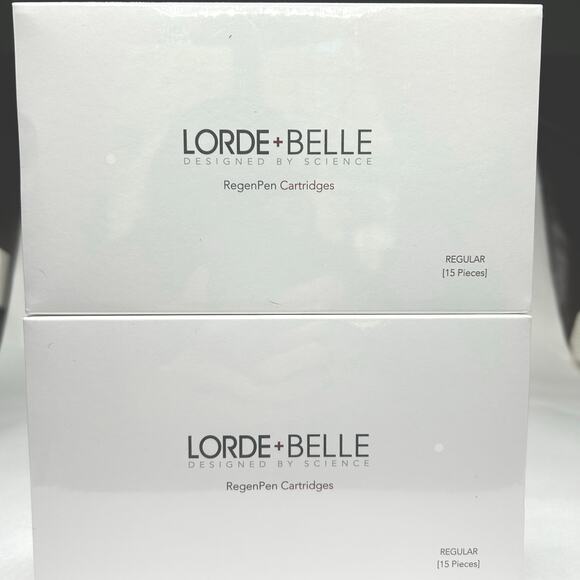 Lord+Belle cartridge Bundle for RegenPen- 2 packs of 15 retails $169 sealed - Picture 1 of 1